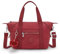 Kipling Art Mini, Kleine Handtasche (mit abnehmbarem Schultergurt), 18.5 x 80 x 38 cm, Funky Red (ROT)