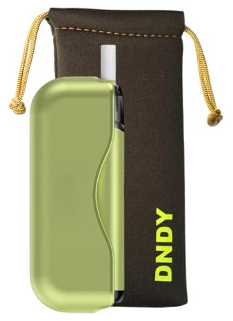 Custodia Per Sigaretta Elettronica Compatibile Kit Kiwi Wenax M con PowerBank Large e Altri Modelli di E-Cig Astuccio Svapo Large Universale In Neoprene Morbida Protettiva Made In Italy (Verde Oliva)