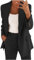 Hosenanzüge für Damen Elegant Business Freizeitanzug 2 Teilig Outfit Cardigan Einfarbig Set Vintage Fashion Blazer Langarm Casual Loungewear Sportlich Locker Jogginganzug Lässige Anzüge