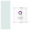 Q-COVER Latexfarbe 2 L Pudertürkis Innenfarbe Wandfarbe Deckenfarbe Klasse 3 Mattfarbe Scheuerfest Hohe Deckkraft