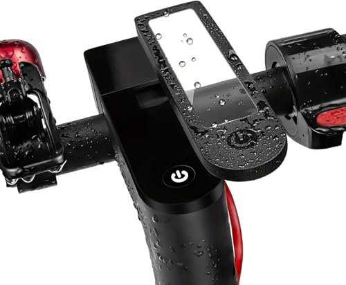 MaNeaz 2 Stück Regenabdeckung Für Display Scooter Silikonhülle Universal Wasserdichte Silikon-Schutzhülle Mit Klebeetikett Für Xiaomi/M365/Pro