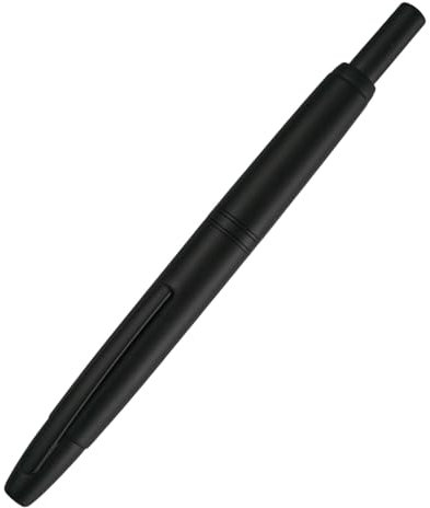 Jinhao 10 Capless Fountain Pen with Box,Matte Black Retractable Fine Nib Ink Pen with Converter Writing Set