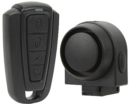 Fahrradklingel, Mountainbike-Hupe, Anti-Diebstahl-Alarm, Lauter Ton, Fahrradklingel, Anti-Diebstahl-Sicherheitsalarmsystem mit Fernbedienung für Roller-Mountainbike