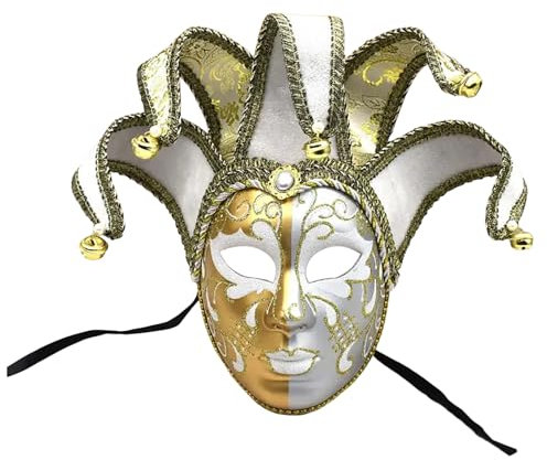 Nlaayong Masken Kostüm,Venezianische Maske Gesichtsmaske Damen Karneval Ballmaske Maskerade Wand-Deko