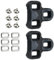 Supvox Fahrradpedalschloss Dreirad Pedale Fahrräder Pedale Für Elektro Griffe Winter Radschuhe Fahrradschuhe Klickpedale Pedalstollen Fahrradschuhstollen Straßenstollen Siehe Pedale Black