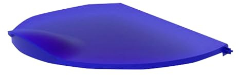 Exacompta - Ref. 40003D - 1 Deckel mit Klappe TRI-BIN - Geeignet für 50 Liter Mülleimer EcoBlack ref. 44214D speziell für die Quellensortierung je nach Abfallart - Farbe: blau