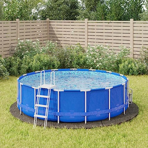 Générique Bache de Piscine Gris Clair ?396 cm géotextile Polyester,Maison & Jardin, Piscine & Spa, Accessoires pour piscines & spas, Baches de piscines & Tapis de Sol, Gris (Poids 5.2KG)
