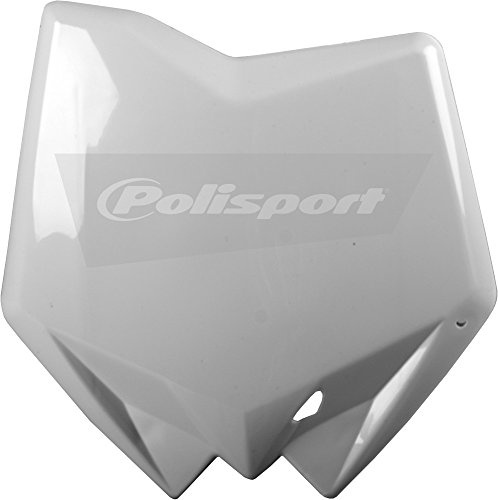 Polisport Husqvarna CR125,250,TC,FC - Startnummerntafel vorne Weiß - Modelles 2005-11