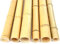1 tube de bambou Moso de 200 cm blanchi jaunâtre d'un diamètre de 6,8-8 cm – Tige en bambou de 2 m de long