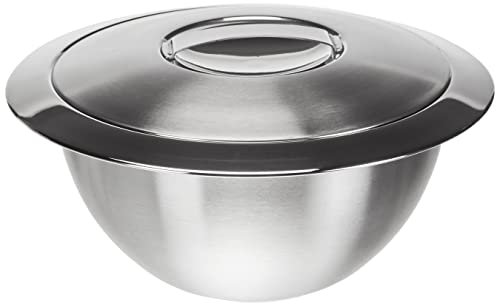 Weis 24026 Bol Thermo Paroi Double avec Insert Acier Inoxydable Argent 26 x 26 x 13 cm