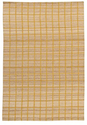 Kilim Carpets by Jalal Teppich Kilim Box gold 160 x 100 cm