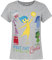 T-Shirt di Inside out Emozioni Personaggi Grigio Ragazza
