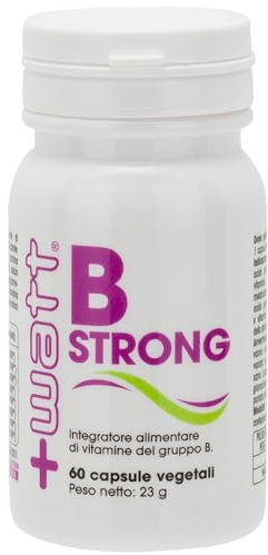 B Strong -Integratore Alimentare di Vitamine del Gruppo B - 60 Capsule P