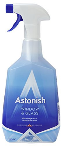 Astonish Window & Glass Cleaner Spray 750ml - Lot of 6