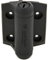 National Hardware V6212 NAR SPRG HNG BLK N346-206 Tru Narrow Self-Closing Spring Gate Hinge in Black, 3-13/16x2-1/2