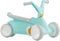 Berg GO² 2in1 Rutschauto, Rutscher & Laufrad, Kinderrutscher, Kinderauto mit Ausklappbare Pedale, Kinderspielzeug für Kinder von 10 Monaten