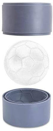 Soccer Ball Ice Ball Molds: Set aus 2; Eisform, um Ihre Lieblingsgetränke kalt zu halten