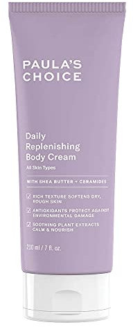 Paula's Choice Daily Replenishing Body Cream - Reichhaltige Versorgende Körpercreme - Leichte Creme für intensive Feuchtigkeitsversorgung - Anti-Aging mit Shea Butter - Alle Hauttypen - 210 ml