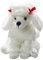 Carl Dick Pudel sitzend weiß, Hund, Plüschtier, Kuscheltier ca. 28cm 3501