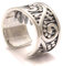 loveyourdiamonds Dreadbead mit Bass Schlüssel Bartperle aus 925 Sterling Silber