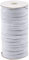 5mmx 64m Goma Elastica Cordon Elastico Costura, Cuerda Elastica,Cinta Elastica Costura,Cordón Goma Elástica para Costura Y Manualidades DIY (Blanco)