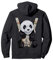 Reuzenpanda in der Babytrage Pullover Hoodie