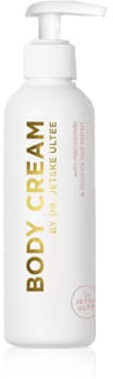 Dr. Jetske Ultee Body Cream | Bodylotion trockene haut | Körpercreme mit Antioxidantien Niacinamide und Jojobaöl| Beruhigt und schützt | Zieht schnell ein | 200 ml | Vegan und parfümfrei (200 ml)