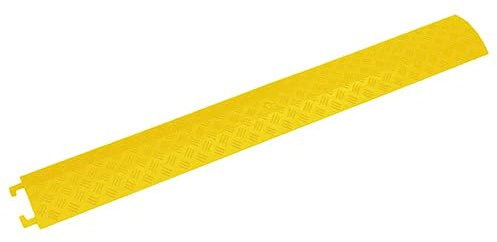 vidaXL Rampes de Protection de câble 2 pcs 98,5 cm Jaune