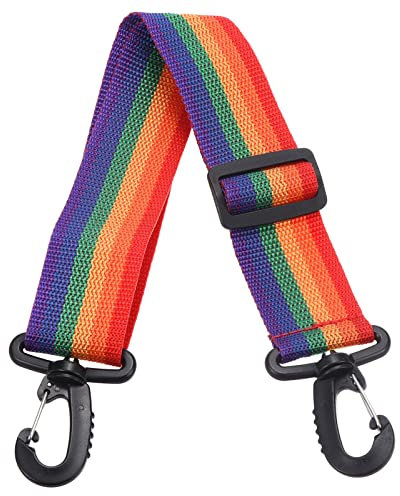 PATIKIL 1 Stück Skischuhe Tragegurt, 3.8cm x 70cm Skirucksack Tragehilfe rutschfeste Verstellbarer Skischuhe Board Tragen Ski-Zubehör Riemen für Ski und Stöcke, Bunt