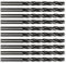 STROXX 10x Spiralbohrer - 4,5mm - HSS DIN 338 - Rollgewalzt - Stahlbohrer - Metallbohrer - Zubehör für Bohrschrauber und Bohrständer