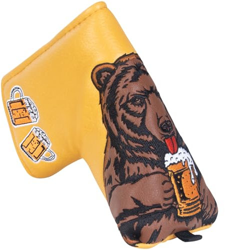 LZFAN Golf Club Head Cover Golf Head Cover Driver Headcover Fairway Wood Headcover Hybrid Club Head Cover (Blade)