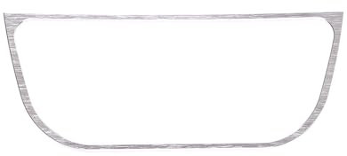 IngKe Dekorative Aufkleber Aluminiumlegierung Auto-Armlehnenbox, Hinteres Ablagefach, Rahmen, Dekorativer Aufnäher Für Land Rover Für Freelander 2 2007-12