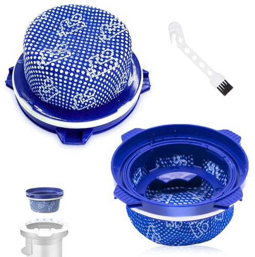 DianSung 2 Stück Filter Zubehör für Samsung Jet 90 pet extra /90 Complete /75 Complete /75 pet/Jet 75 /Jet 70 /Jet 60 Staubsauger, Waschbares Filter Ersatzteile, Ersetzen Teile-Nr. DJ97-02649A