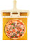 LPMXYW Pizza Shovel with Handle - Non-Stick Sliding Pizza Peel Pizza Paddle for Oven Accessories