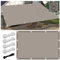 Voiles Ombrages Imperméable Rectangulaire 2x2M Bâche dombrages,Voiles Solaire,Pare-Soleil Jardin Balcon 100% Toiles Ombrages UV Protection pour Patio Terrasse Extérieur avec Oeillets et Cordons