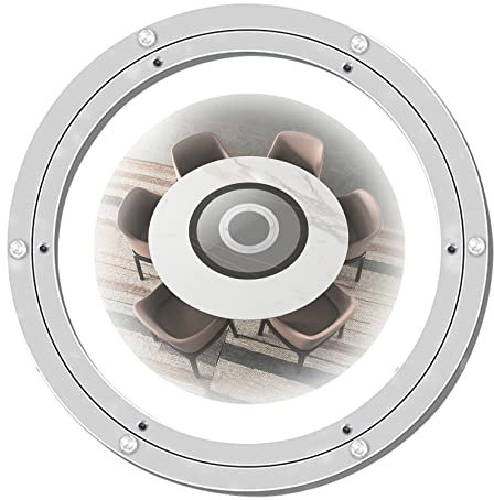 IkErna Hochleistungs -Alumi-Legierungs -Plattenteller -Lagerständer Lazy Susan Beamit Einem Nicht -Slip -Basis -Kuchen -Plattenspieler/800 Mm