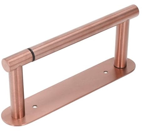Toilet Paper Holder, Paper Towel Rolls Rack Multifunctional Rustproof 304 Stainless Steel Wall Mount Toilet Tissue Roll Holder for Kitchen Bathroom (Rose Gold)