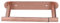 Toilet Paper Holder, Paper Towel Rolls Rack Multifunctional Rustproof 304 Stainless Steel Wall Mount Toilet Tissue Roll Holder for Kitchen Bathroom (Rose Gold)