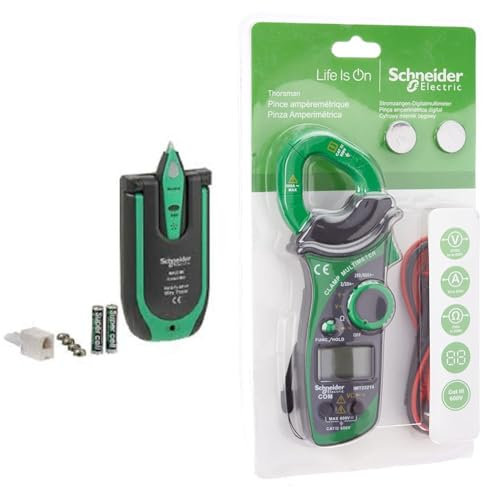 Schneider Electric IMT23206 Traçeur Multifonctions Rastreador de cables multifunción & IMT23214 Pince De Mesure Ampèremétrique Pinza Amperimetrica Digital