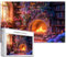 Whimsical Fairy Cottage 1000 Teile Puzzle für Erwachsene, Warm und Fantasie, Hauskunst, Puzzle, Bunte DIY Puzzles für Heimdekoration, Geschenke, Familienpuzzle, Perfekt für
