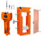 Door Hinge Template - Multifunctional Installation Tool for Latch - Door Hinge Jig and Template Installation Kit with Adjustable Lengths