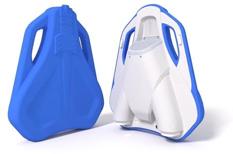 Camolech C3 Elektrisches Schwimm-Kickboard für Kinder, motorisierter Poolschwimmer mit Wasserspritzpistole, leichter Wasserroller mit 45 Minuten Laufzeit, 24 V Akku, sicherer Propeller