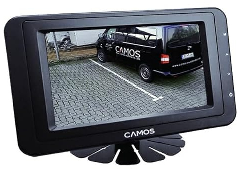 CAMOS Rückfahrvideosystem SV-420 mit Monitor und Kamera, 4,3 Zoll, 480x272 Auflösung, 140° Blickwinkel