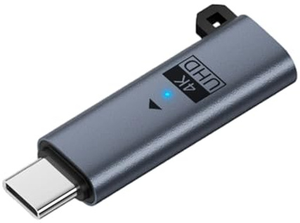 RUINBNC USB C Screens Preventer für Laptops stoppt den Schlafmodus bei Remote Arbeit und Unterhaltung, Schlüsselanhänger, Computer Gadget