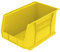 Akro-Mils 30260 Plastic Storage Stacking Hanging Akro Bin, 18-Inch by 11-Inch by 10-Inch, Yellow, Case of 6