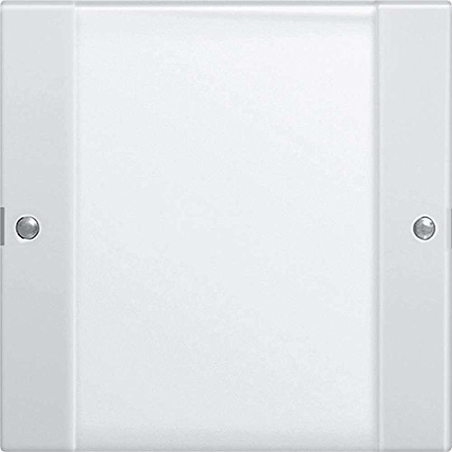 Gira 213103 Wippenset 1 Fach Beschriftungsfeld System 55, klar/reinweiß