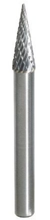 KS Tools 515.3272 HM Spitzkegel-Frässtift Form M, 6mm