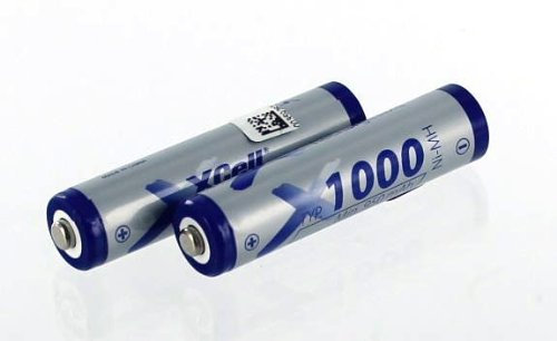 MobiloTec Akku kompatibel mit Siemens Gigaset C300A, NiMH 1.000 mAh, Batterie