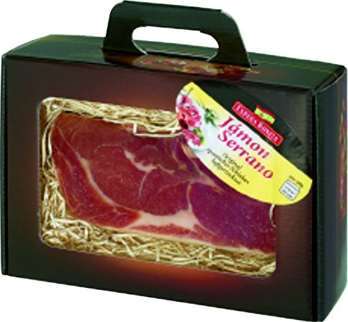 Geschenkkoffer mit Serrano Schinken 800 g