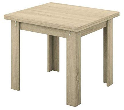 Mobelcenter - Mesa Cuadrada Extensible Logan - Cambrian - 90 x 90-180 cm (0596)